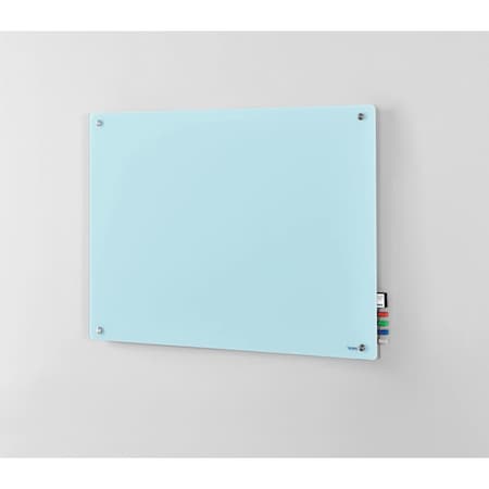 Global Industrial Glass Dry Erase Board, 36, 48, Seafoam 695701